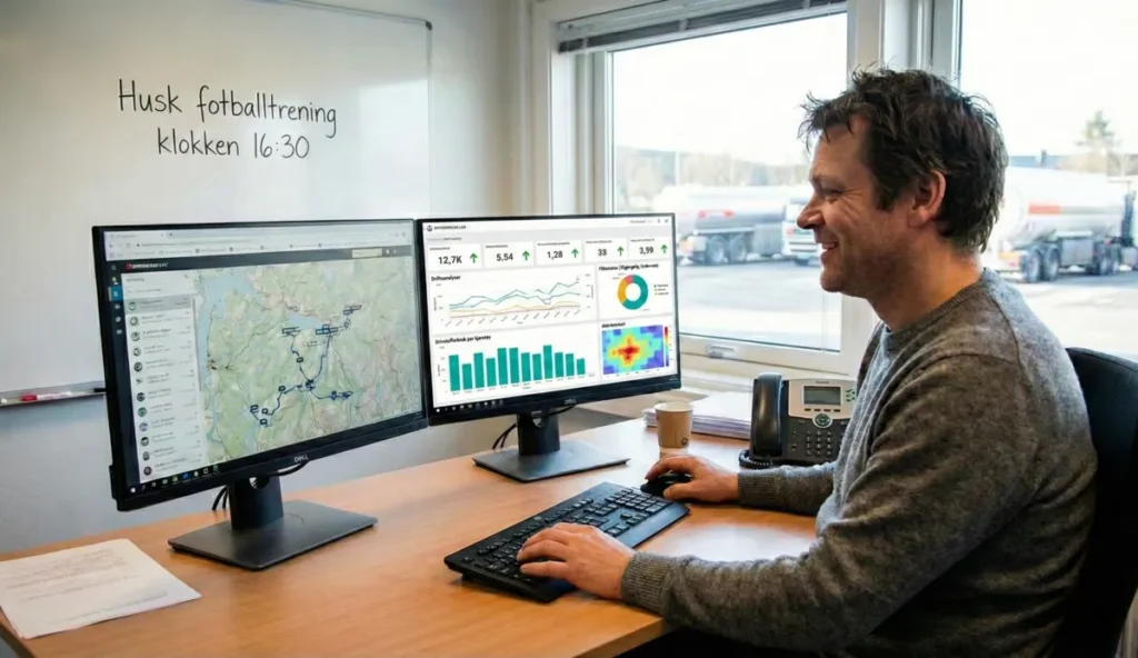 Kjøreplanlegger får bedre hverdag med ruteoptimalisering
